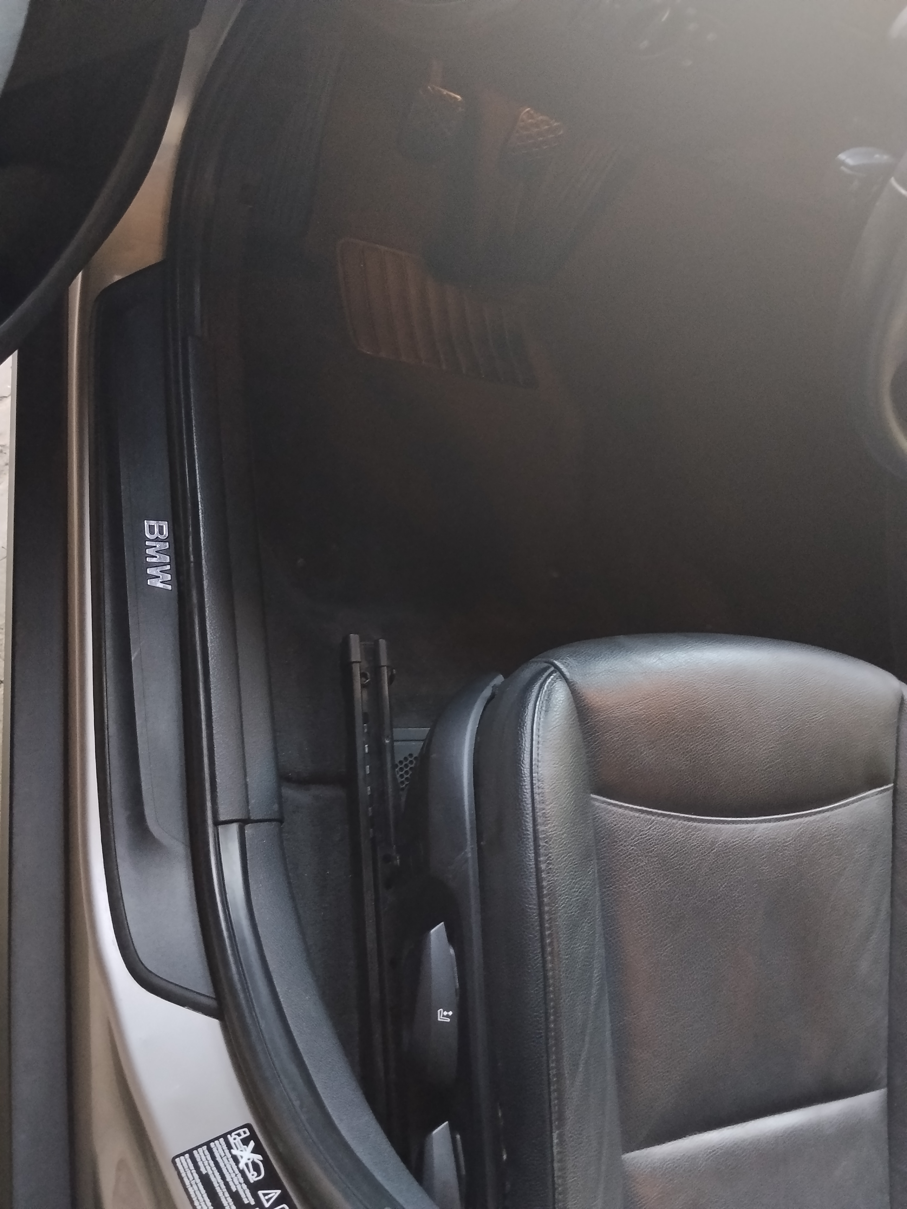 Après – Nettoyage intérieur BMW - remise en état