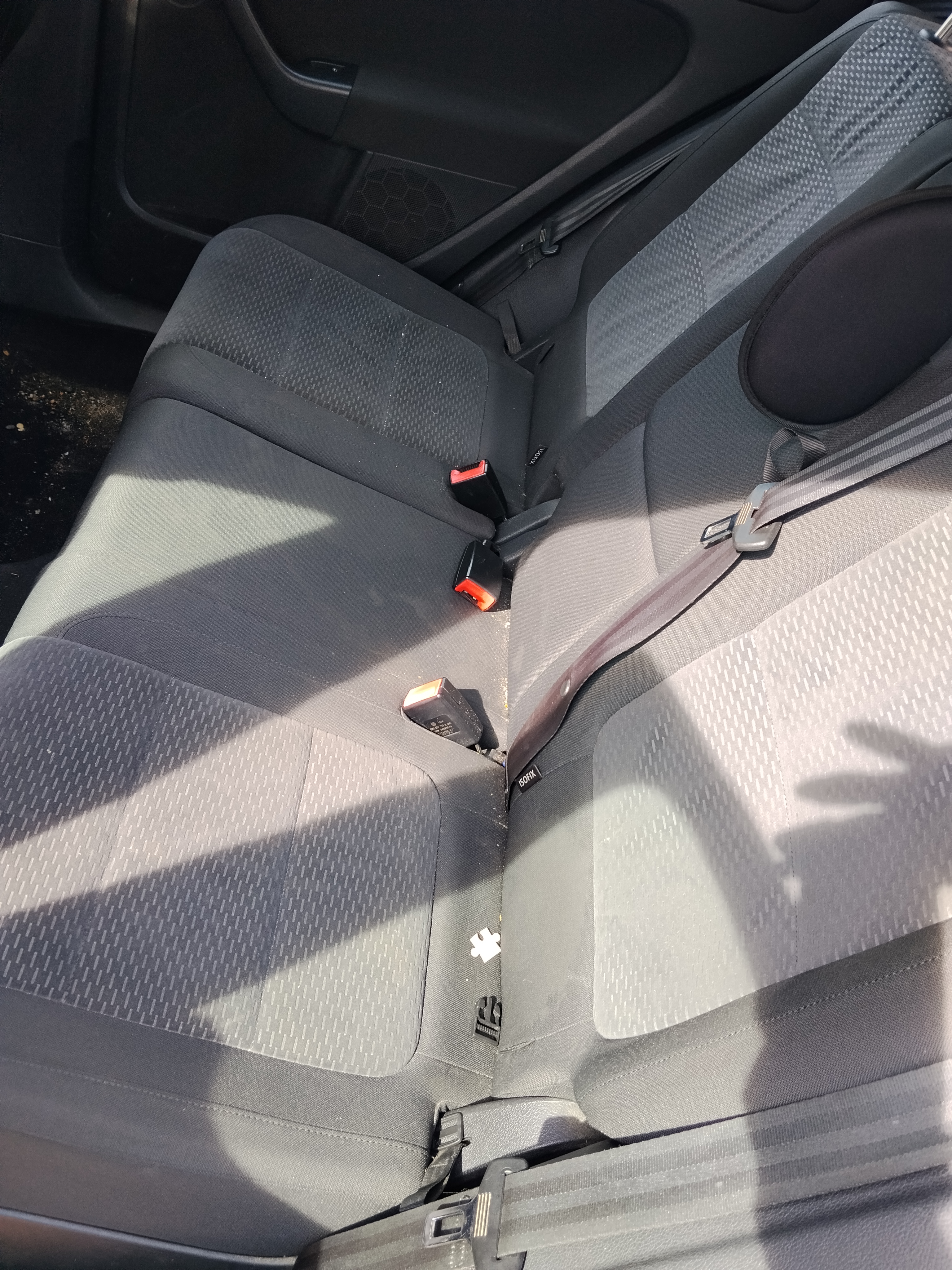 Avant – Nettoyage intérieur Volkswagen - banquette arrière